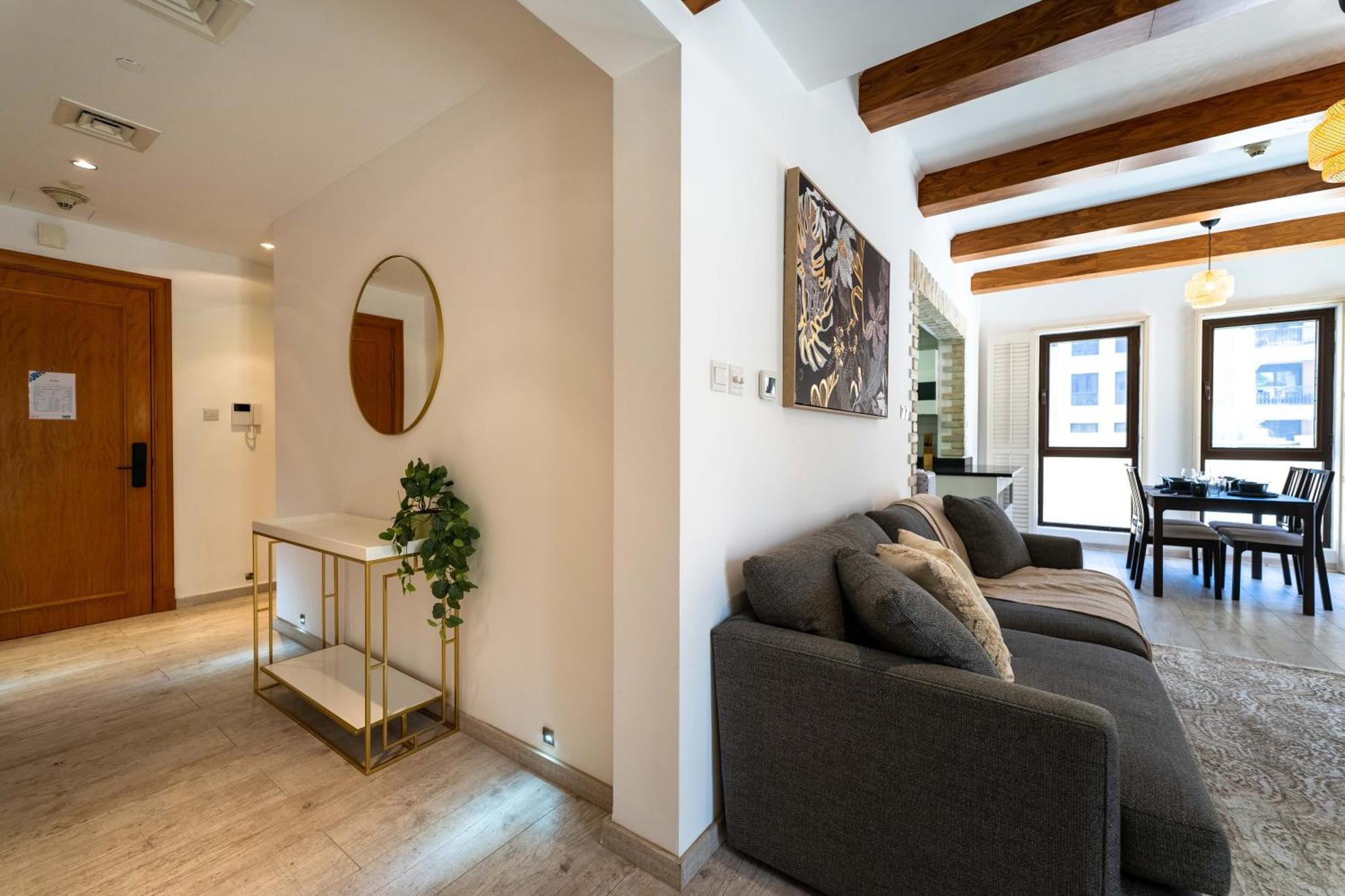 Apartment Contemporary 1 Bedroom 10 Minutes Walk To Mall Near Burj Khalifa *